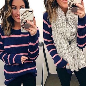 Stripped sweater